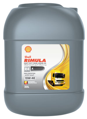 Shell Rimula R4x 15W-40 - 20L - Shell Lubricants Egypt