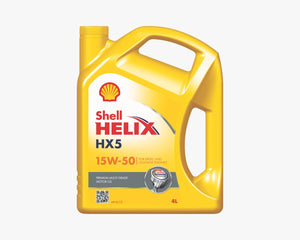 Shell Helix HX5 15W-50 - 4L - Shell Lubricants Egypt